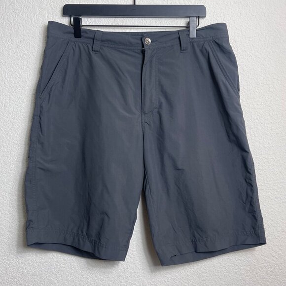 Marmot Men’s Gray Cargo Shorts – Size 34, Lightweight Nylon - Picture 4 of 9